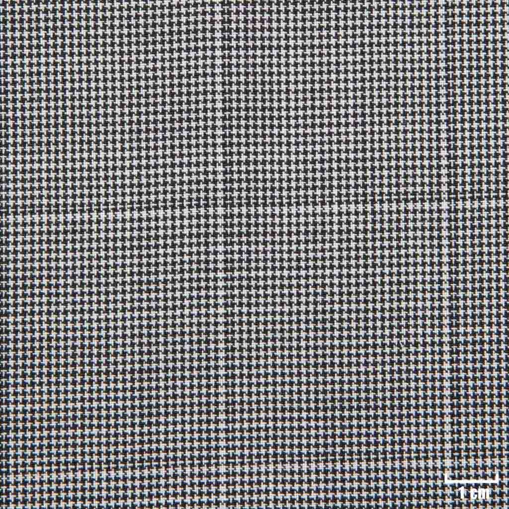 [107610] WHITE, BLACK HOUNDSTOOTH/ CHECKS