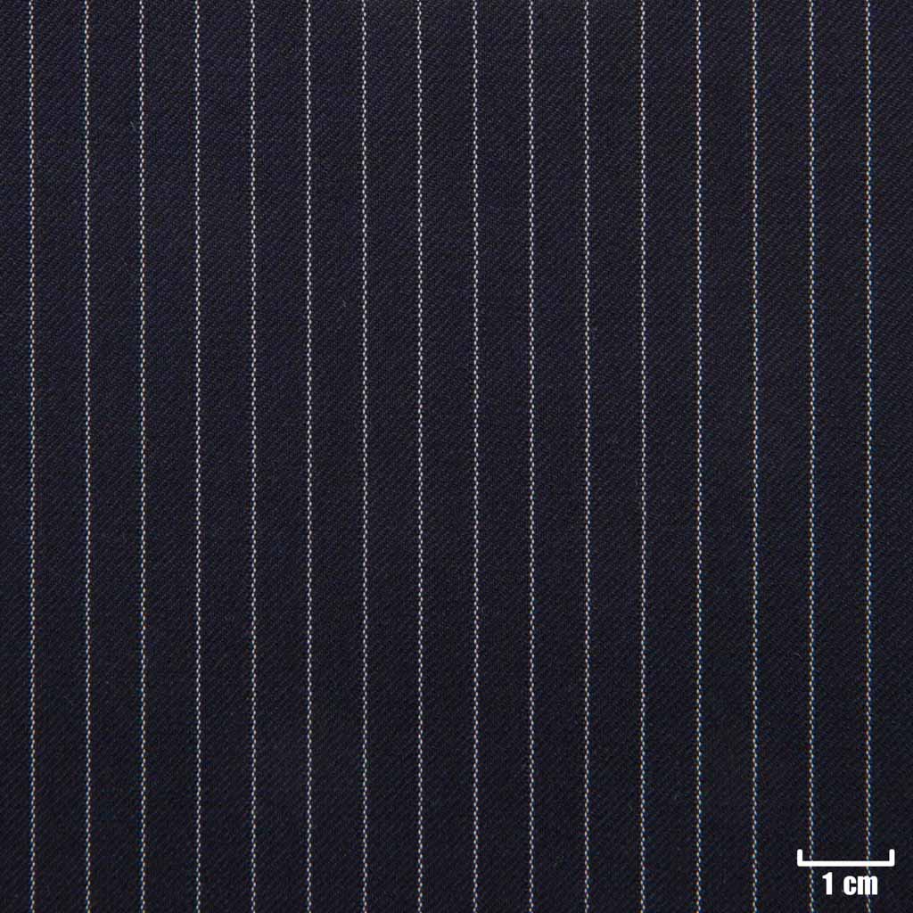 [203453] BLUE, NARROW OFF WHITE STRIPES