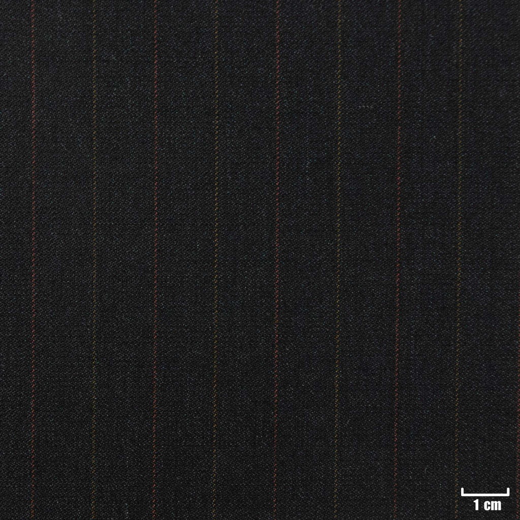 [209235] DARK GREY, MIXED RED/ORANGE STRIPES