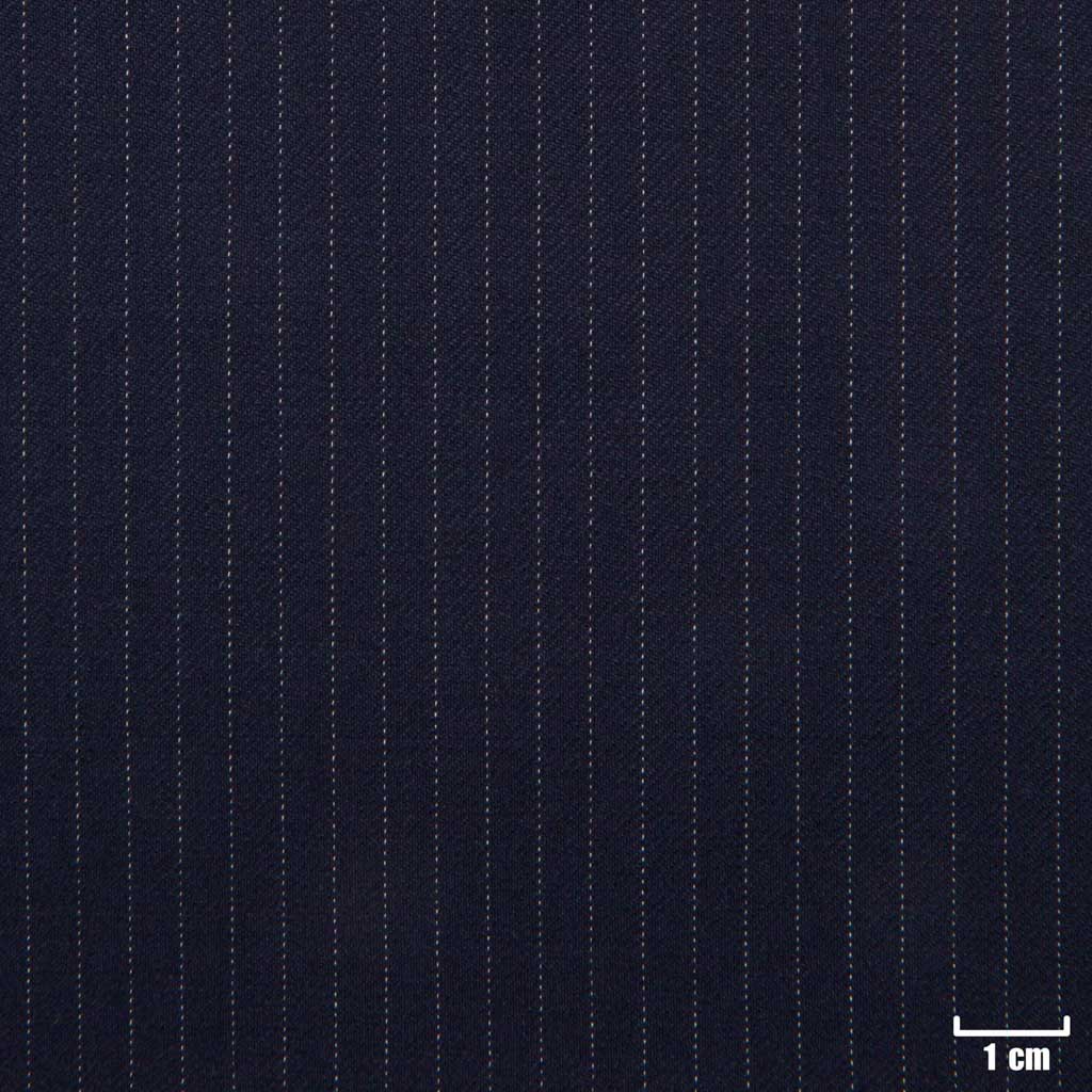 [209540] DARK BLUE, NARROW WHITE STRIPES