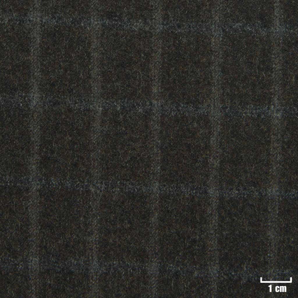 DARK BROWN, SMALL GREY CHECKS