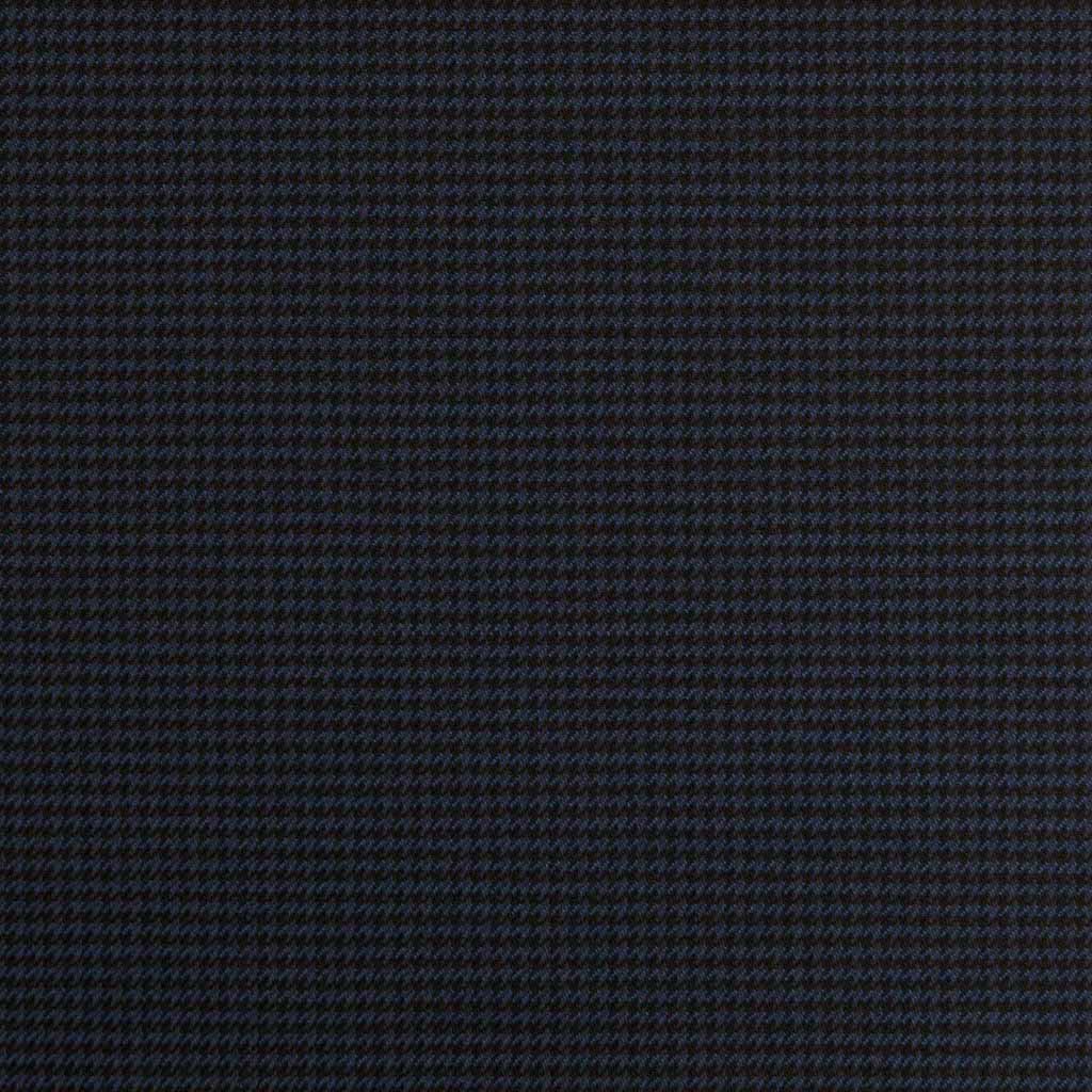 BLUE, BLACK HOUNDSTOOTH