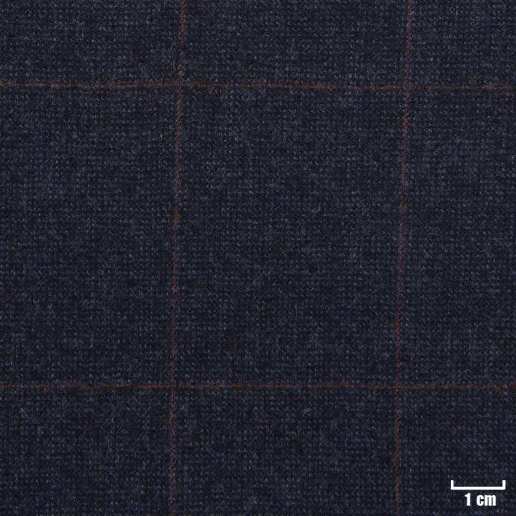 DARK BLUE, BROWN CHECKS