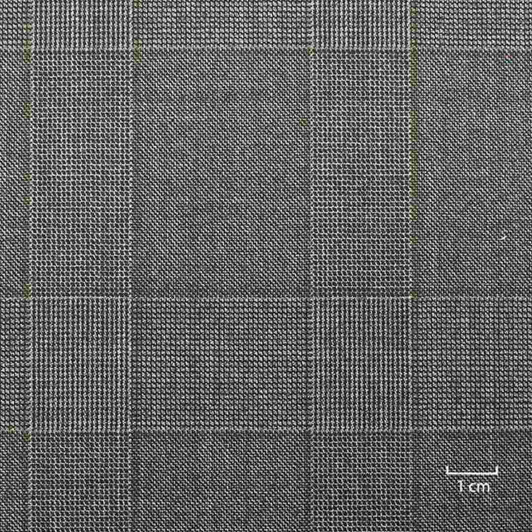 MEDIUM GREY, BROWN CHECKS