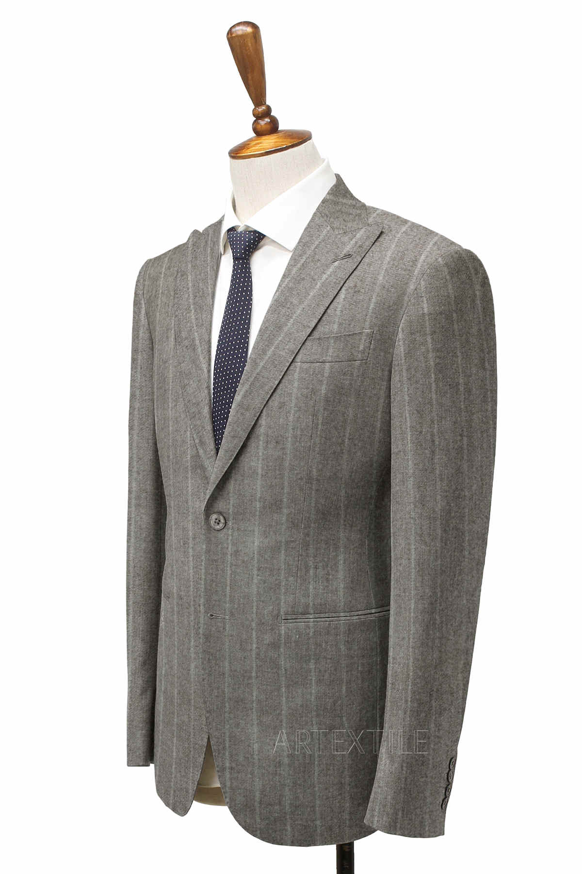 [228252] TAN, OFF WHITE STRIPES
