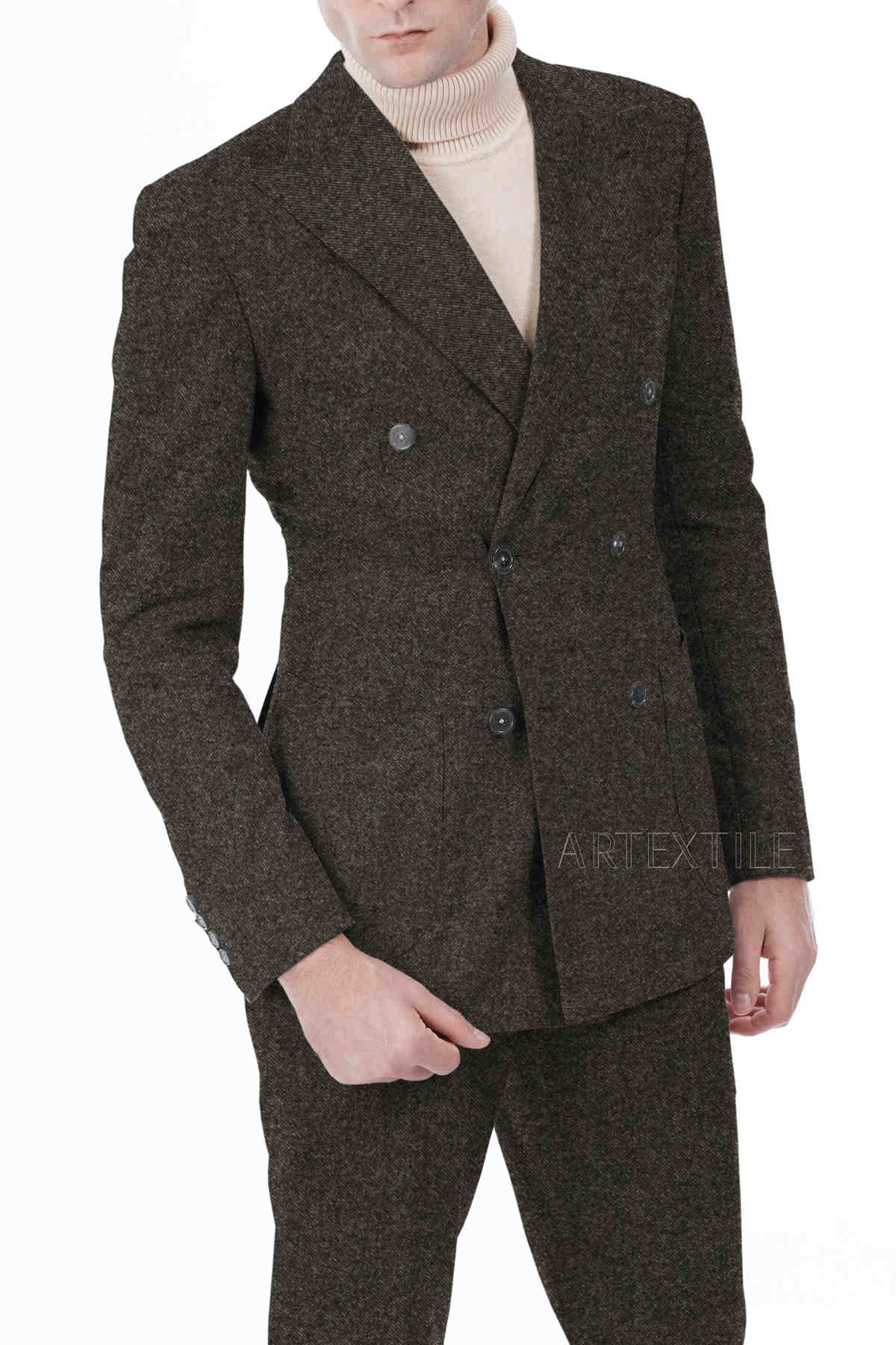 [228271] DARK BROWN, PLAIN