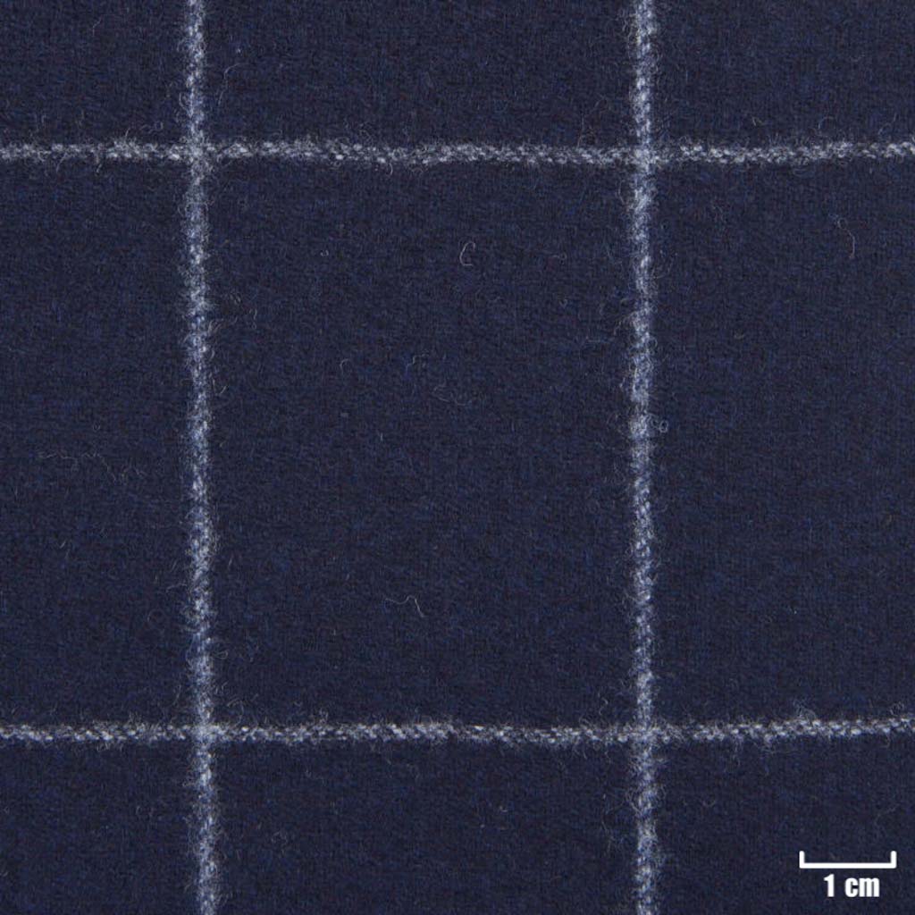 [229258] DARK BLUE, OFF WHITE CHECKS