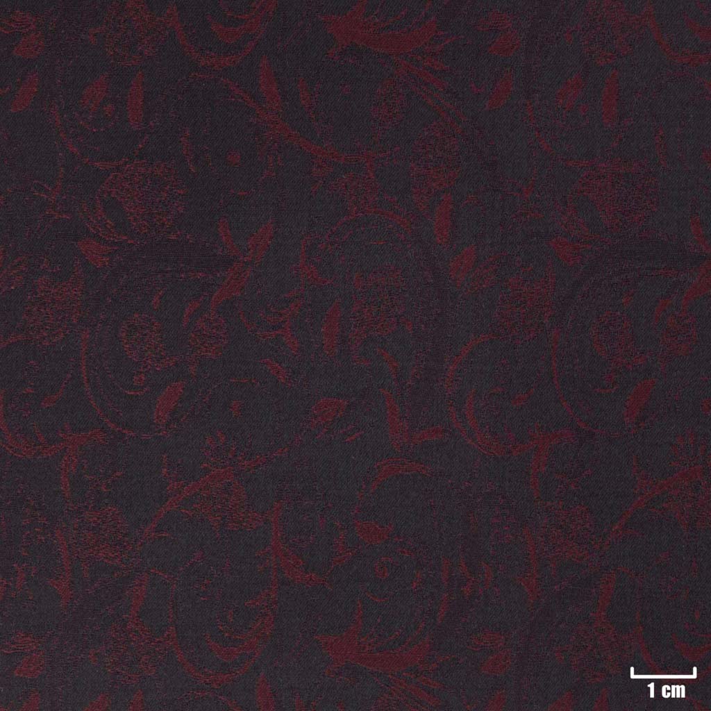 [315912] 勃艮第红，微型图案