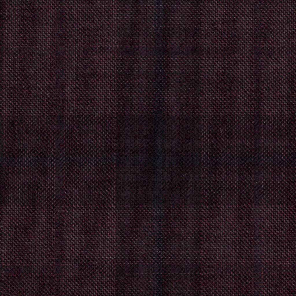 [316602] BURGUNDY, CHECKS