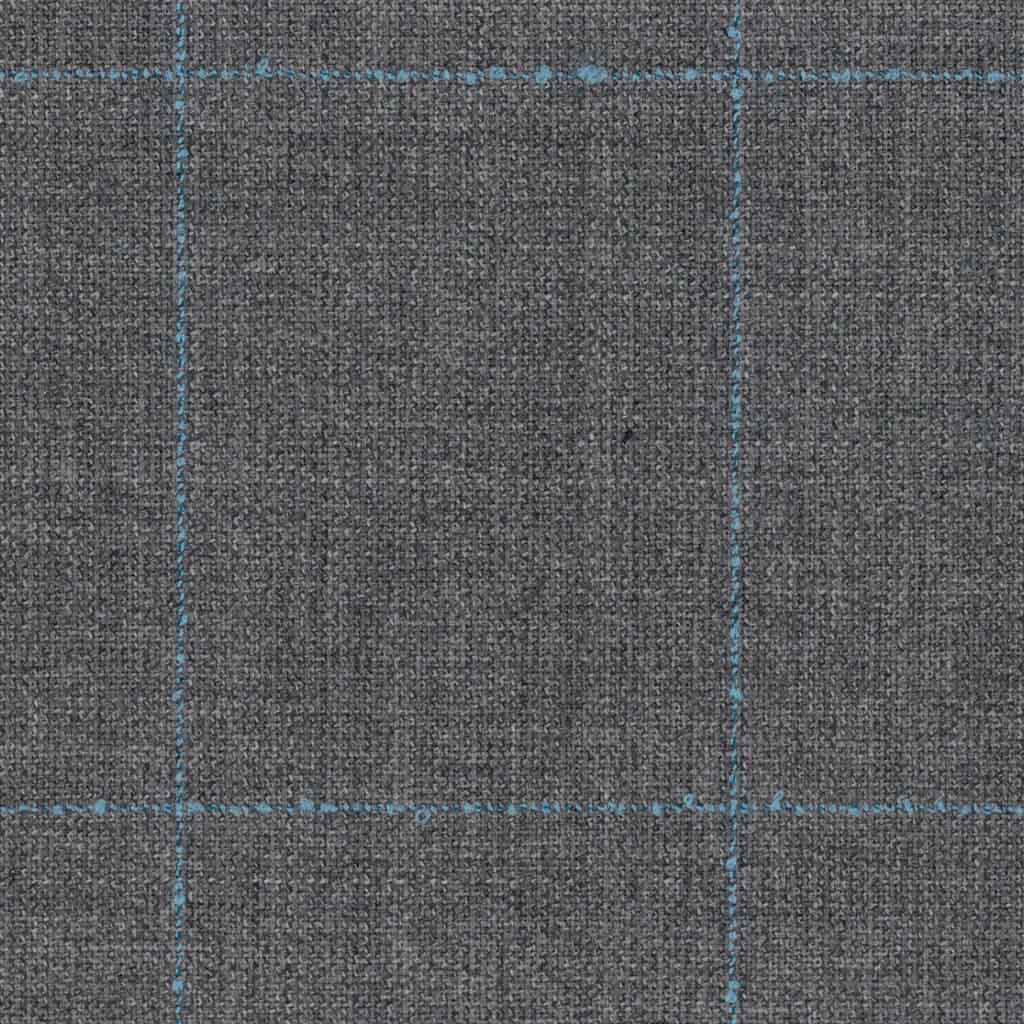 [316705] GREY, BLUE CHECKS (2 PLY) (DR# 18005)
