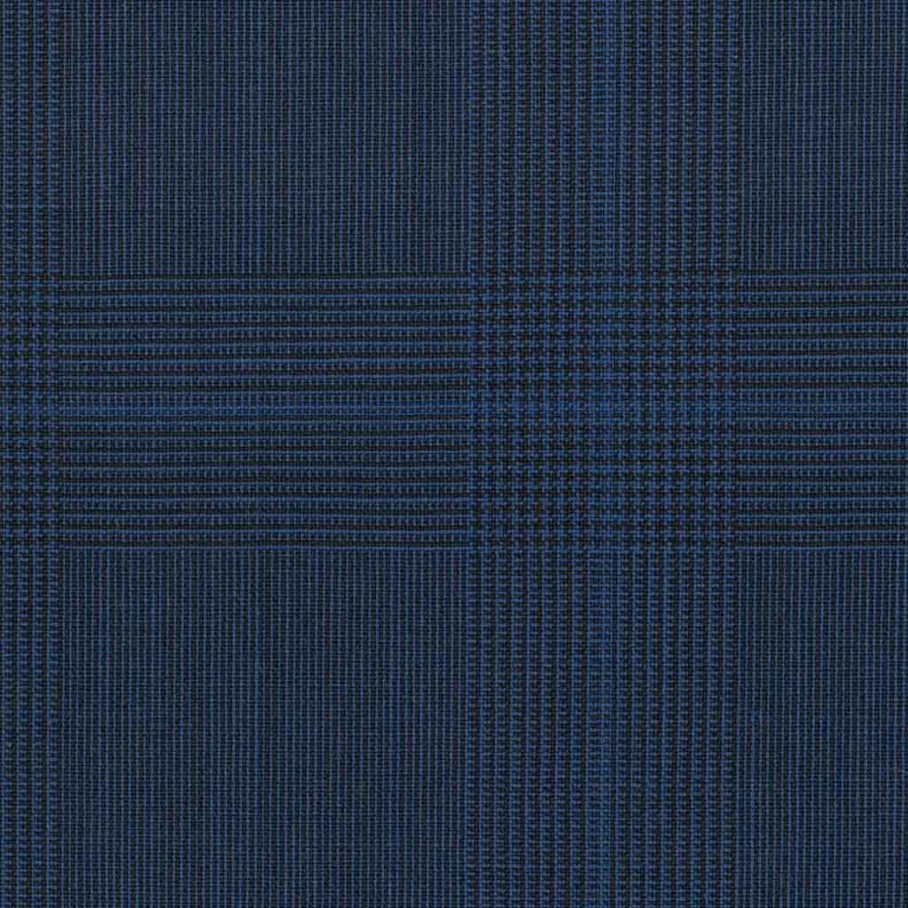 [316805] DARK BLUE, BLUE CHECKS