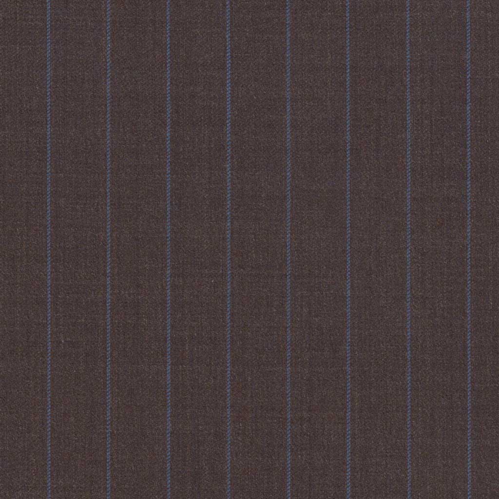 [317615] BROWN, BLUE STRIPE (DR# 12515)