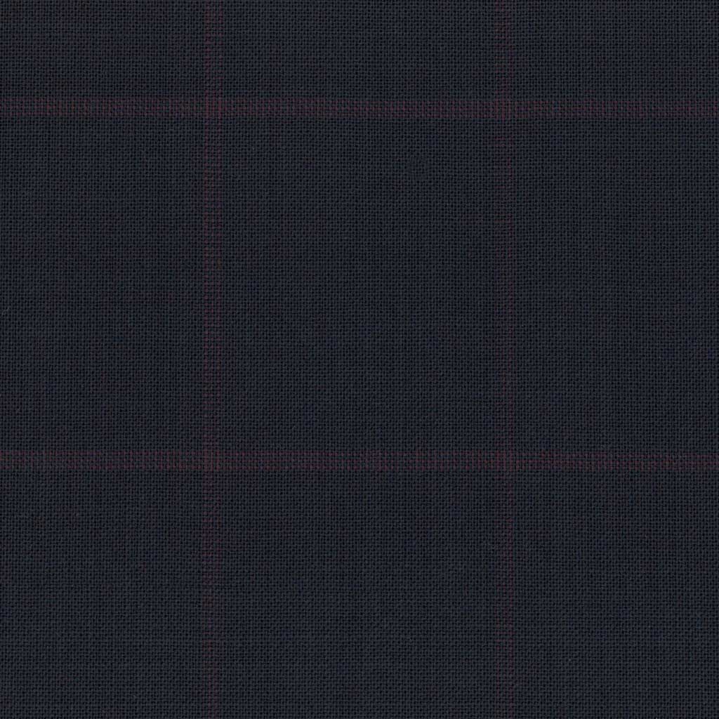 [317708] DARK BLUE, BROWN CHECKS (DR# 19008)