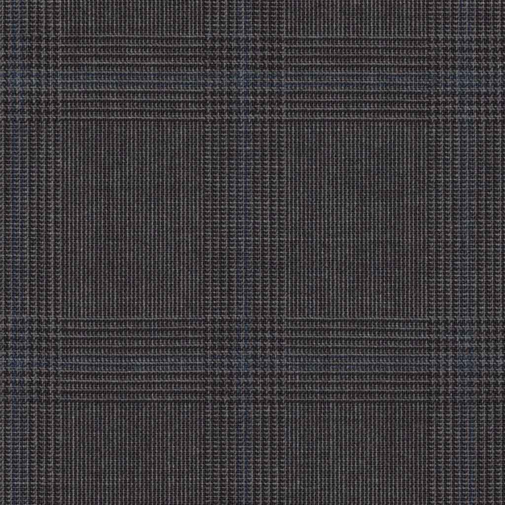 [317710] DARK GREY, BLUE CHECKS (DR# 19010)
