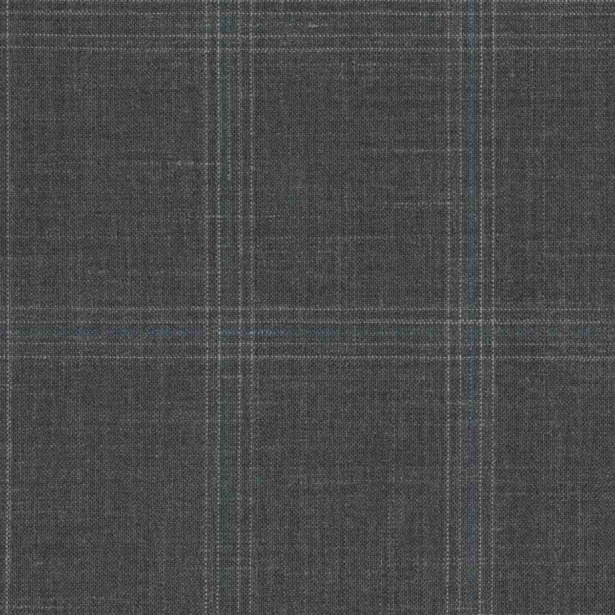 [319606] OLIVE, MIXED BLUE CHECKS (DR# 50406)