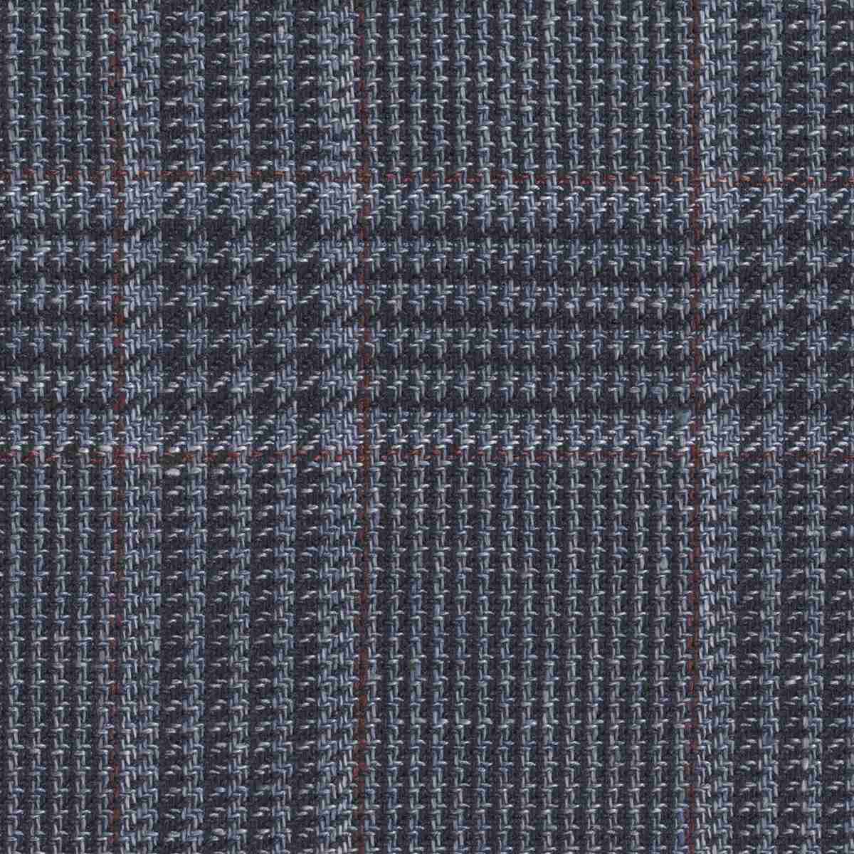 [319706] BLUE, MIXED RED CHECKS (DR# 50478)