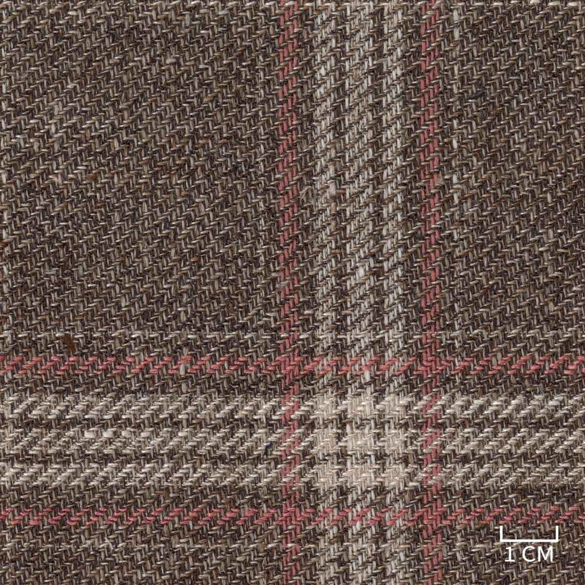 [320842] BROWN, PINK CHECKS