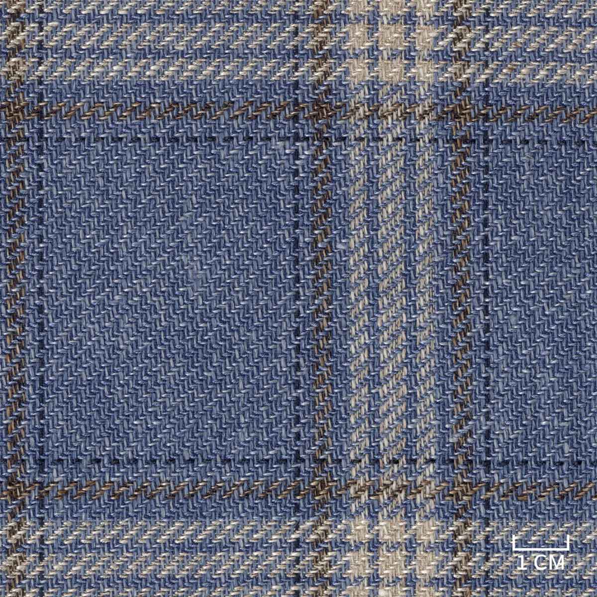 [320843] BLUE, BROWN CHECKS