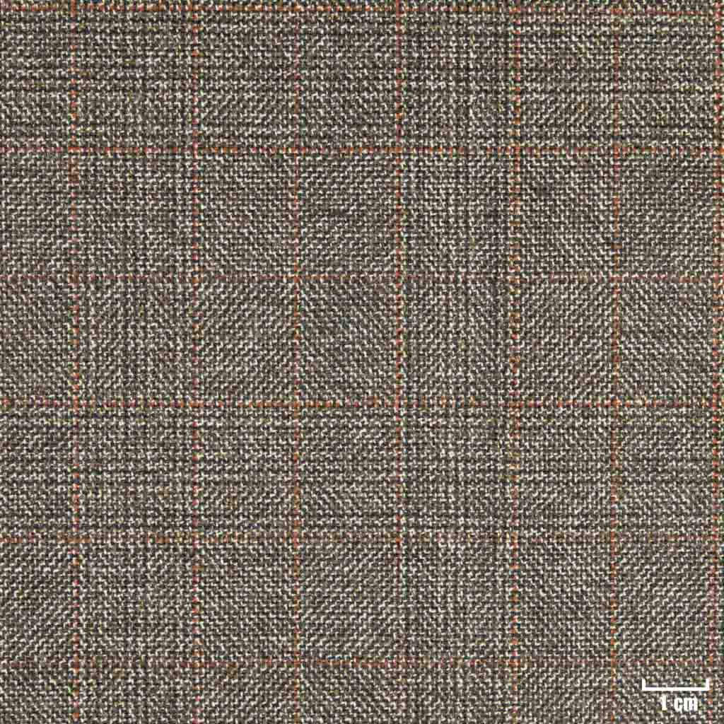 [352123] 棕色底，蓝色与棕色格纹（ST# 15022）