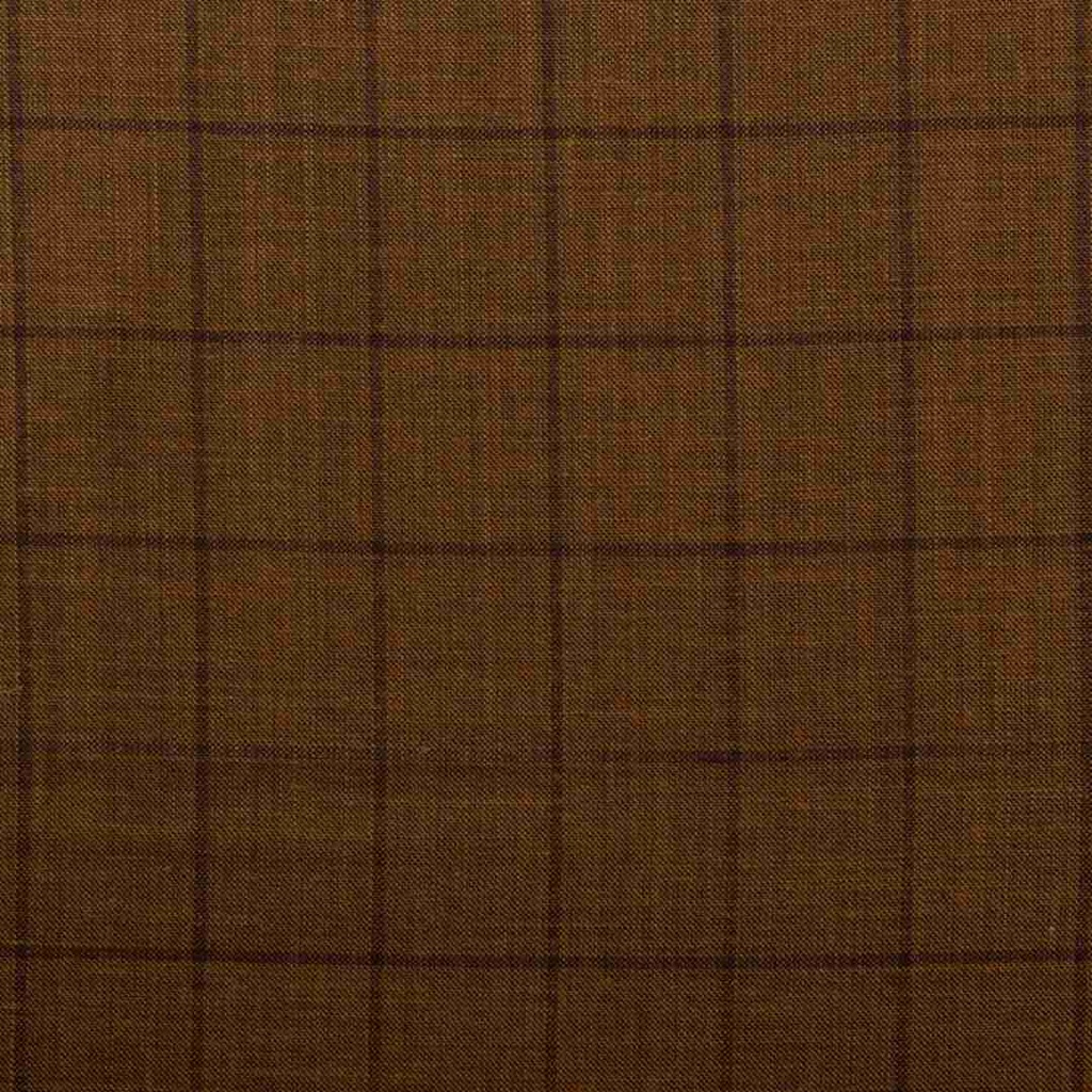 [353151] 橙色与棕色格纹（ST# 32050)