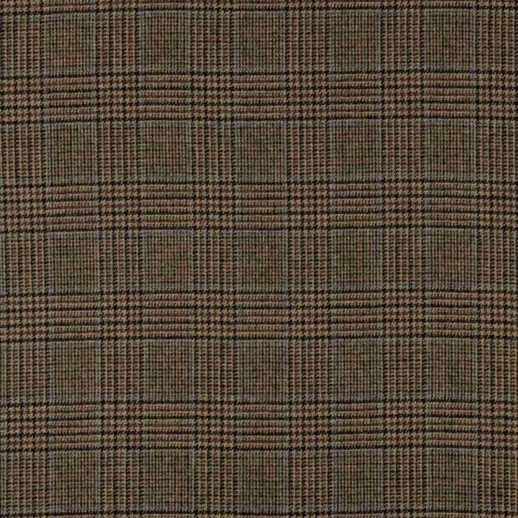 [353704] BROWN, BLUE CHECKS (ST# 17037)