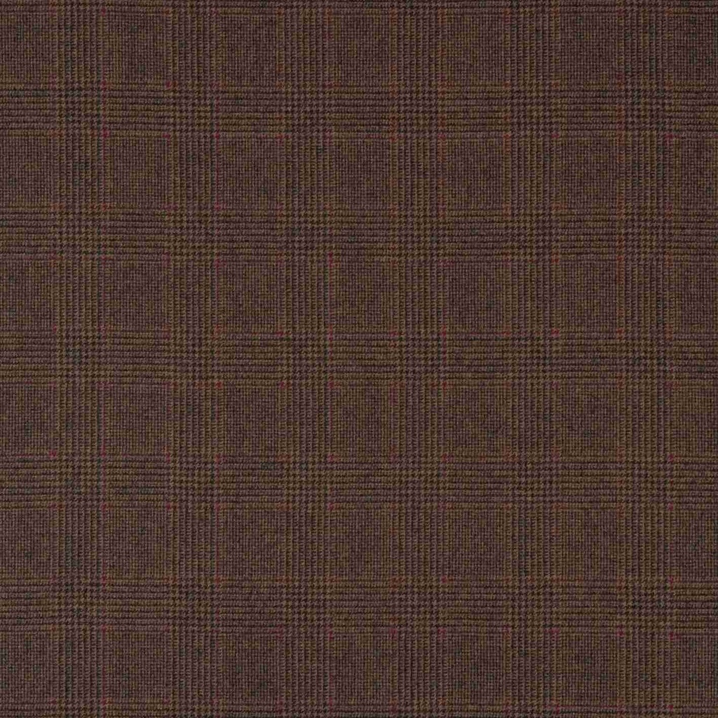 [353711] BROWN, RED CHECKS (ST# 17039)