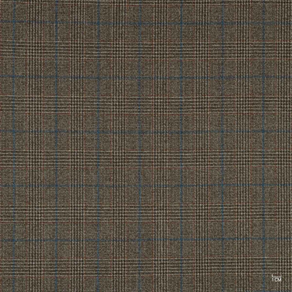 [354003] BROWN, BLUE CHECKS (ST# 15052)