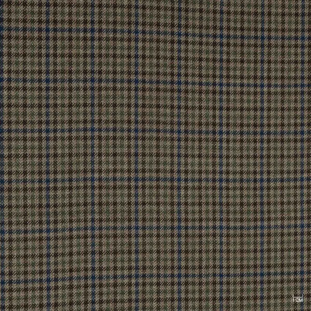 [354058] BROWN, BLUE GREEN CHECKS (ST# 15086)