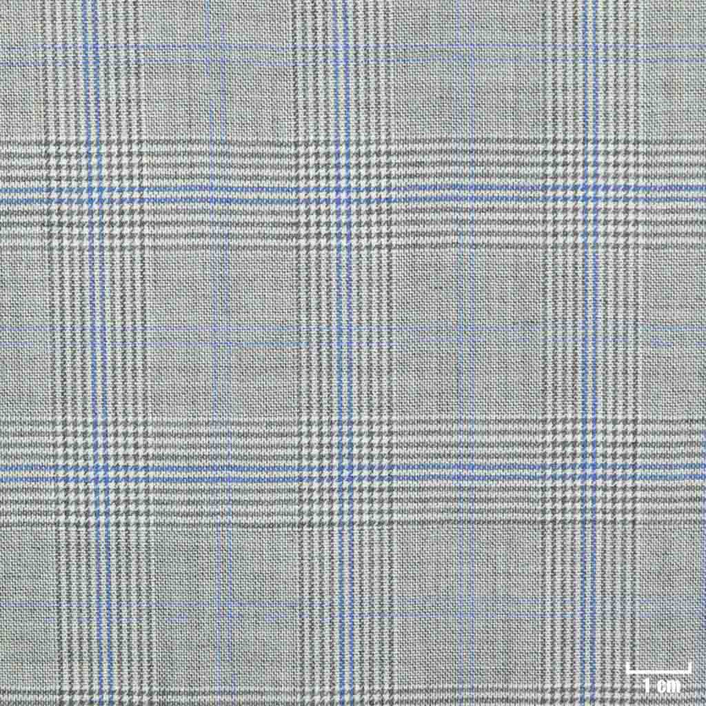 [401802] GREY, BLUE CHECKS