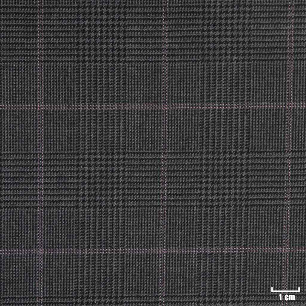 [401914] DARK GREY, PINK CHECKS