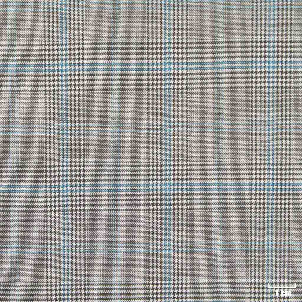[403112] PURPLE, TURQUOISE BLUE CHECKS