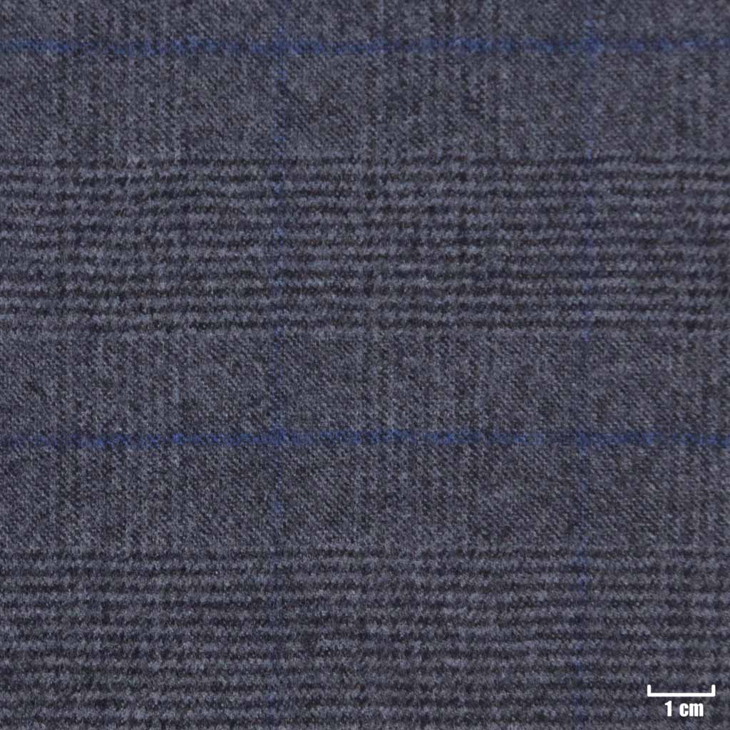 [403402] DARK GREY, BLUE CHECKS