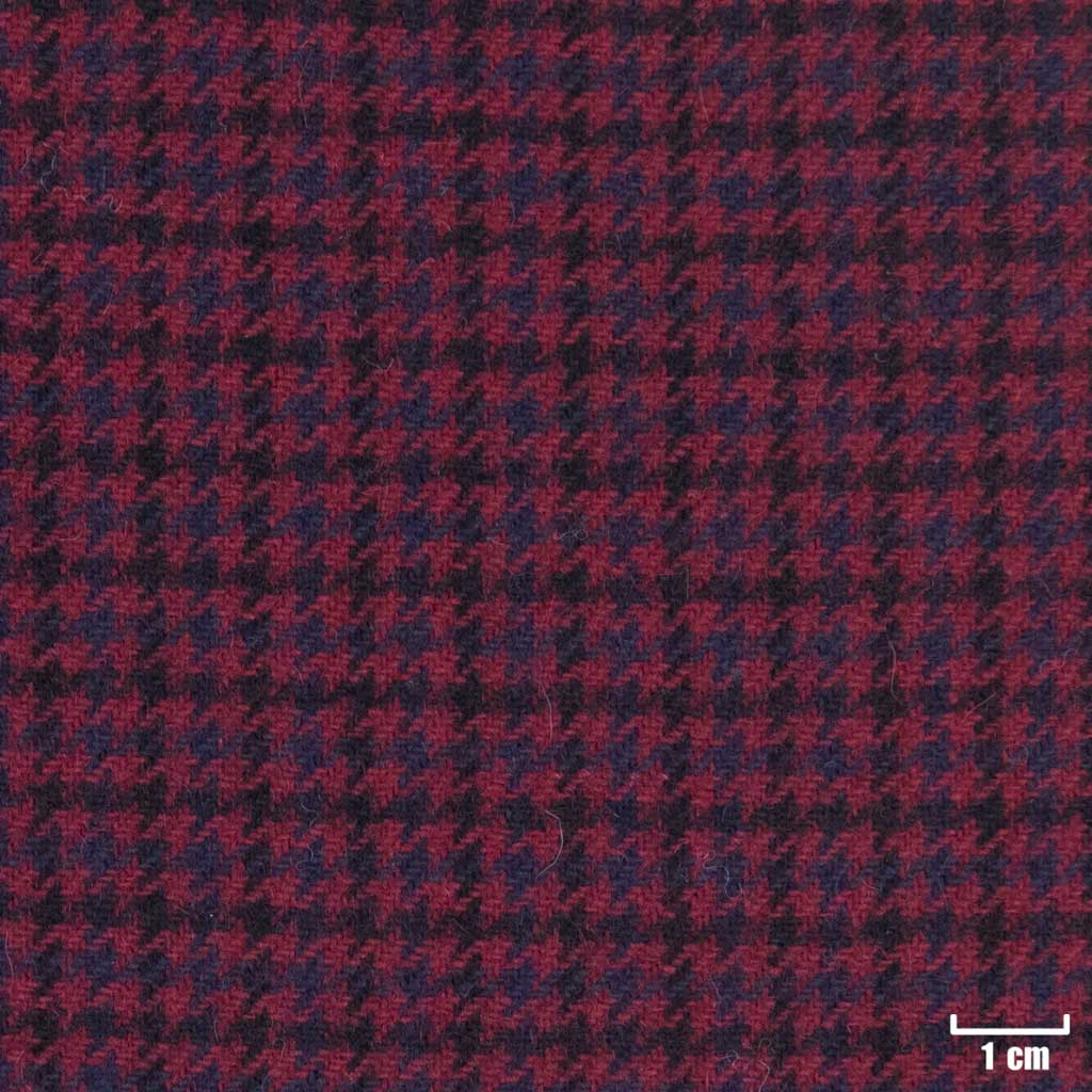 [403510] BLUE/RED, HOUNDSTOOTH