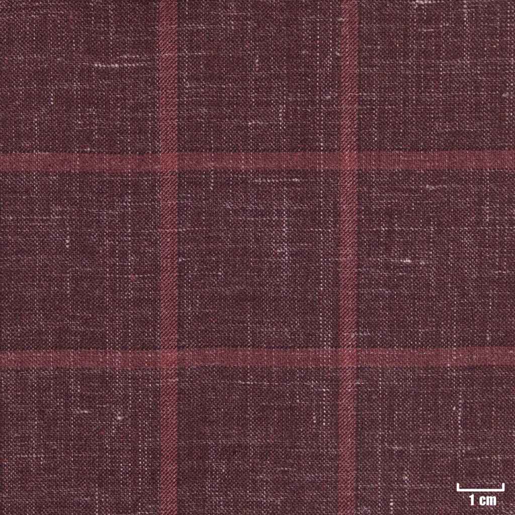 [403813] BURGUNDY, BIG CHECKS