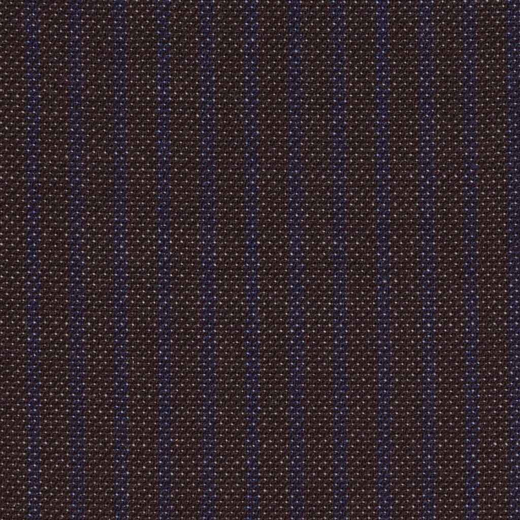 [404119] BROWN, BLUE STRIPES