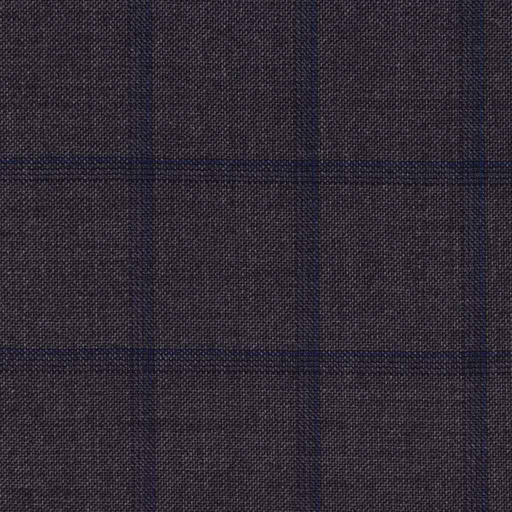 [404137] GREY, BLUE CHECKS