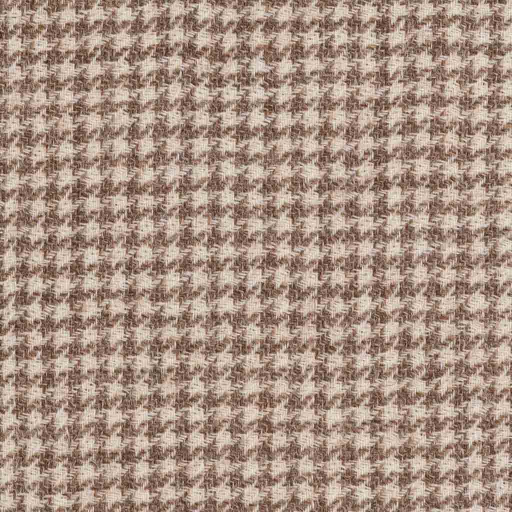 [404207] LIGHT BROWN, HOUNDSTOOTH