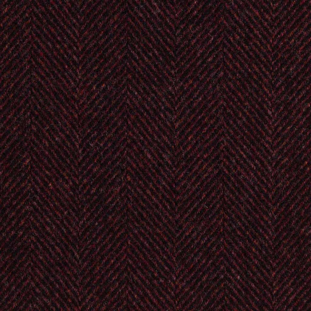[404309] BURGUNDY, HERRINGBONE