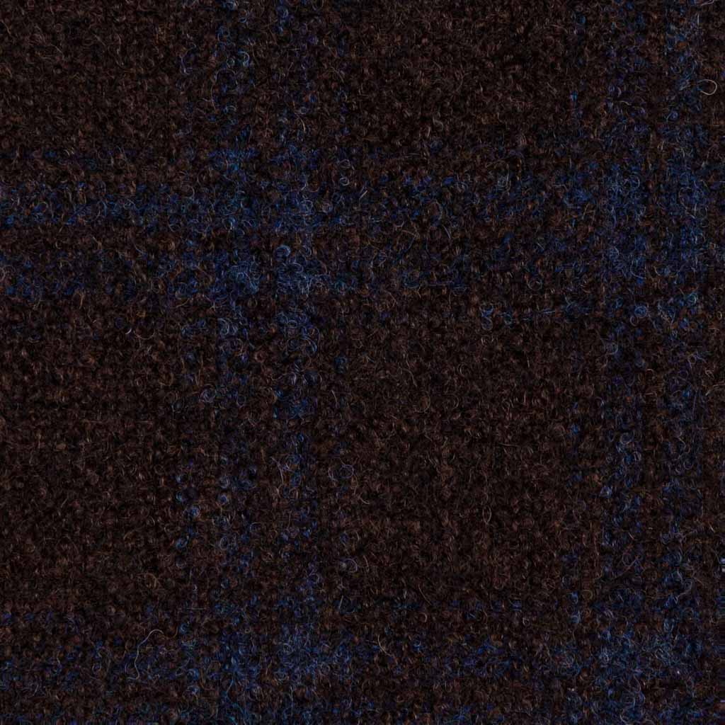 [404345] DARK BROWN, BLUE CHECKS