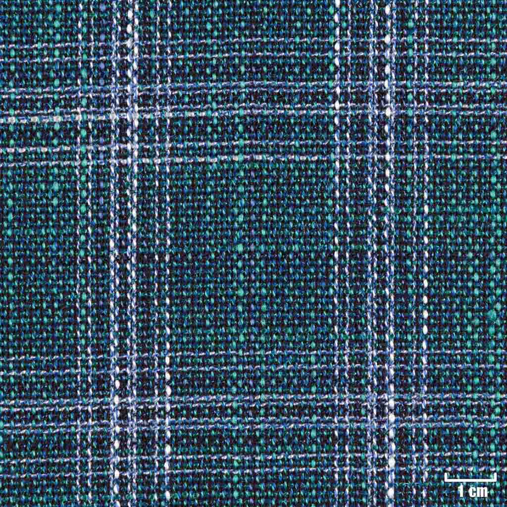 [404707] DARK GREEN, BLUE/WHITE CHECKS
