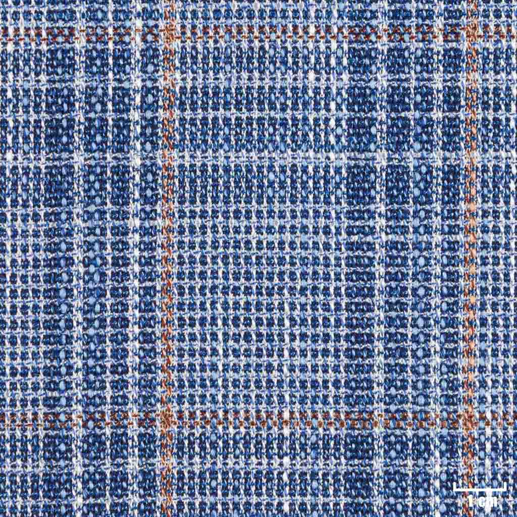 [404712] BLUE, BROWN CHECKS