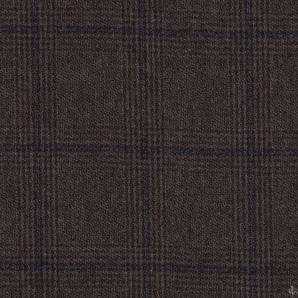 [405708] DARK BROWN,BLUE CHECKS (16/68)