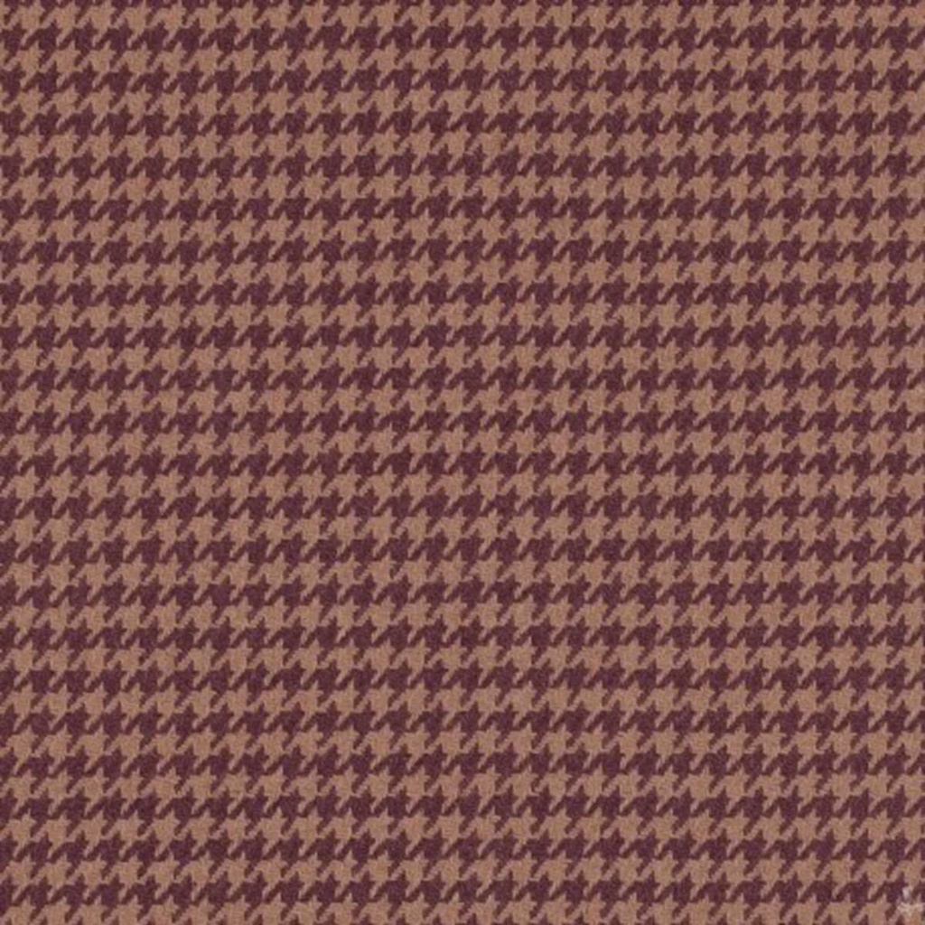 [405918] PURPLE,BROWN HOUNDSTOOTH (4/92)