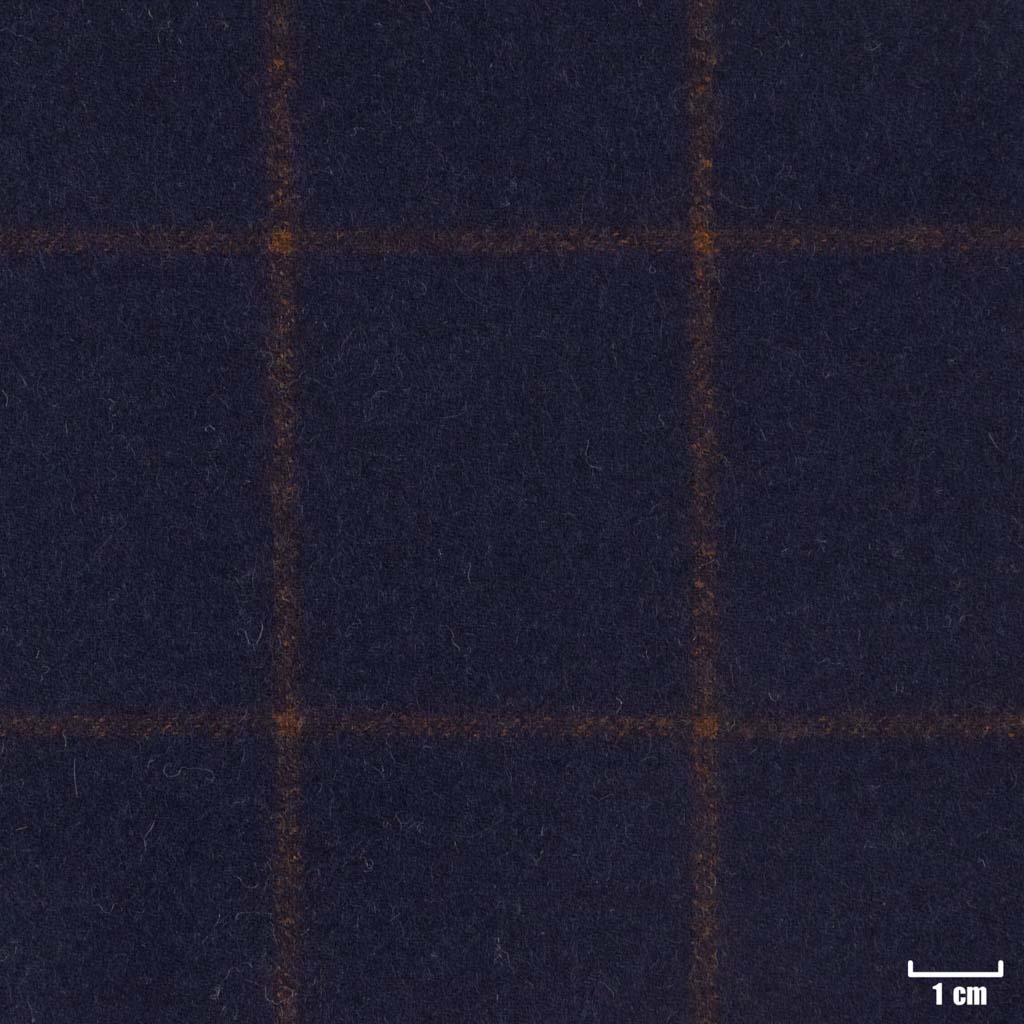 [450403] DARK BLUE, BROWN CHECKS