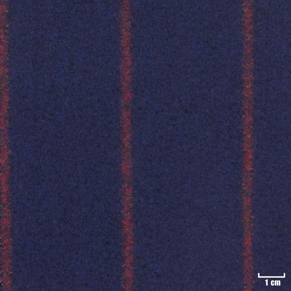 [450718] DARK BLUE, BIG BURGUNDY STRIPES