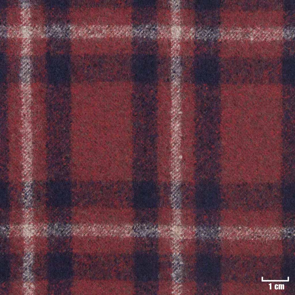 [450719] BURGUNDY, BLUE/WHITE CHECKS