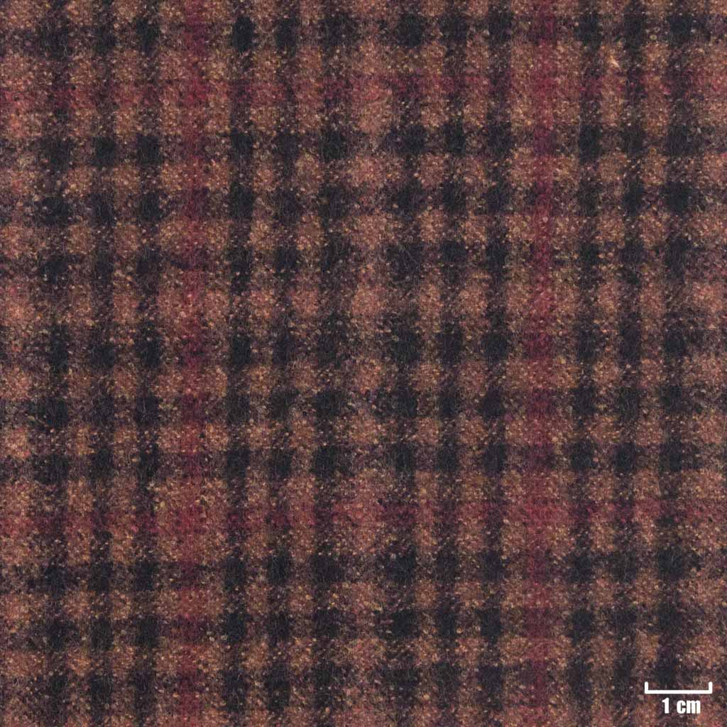 [450722] BURGUNDY, SMALL BLUE/RED CHECKS