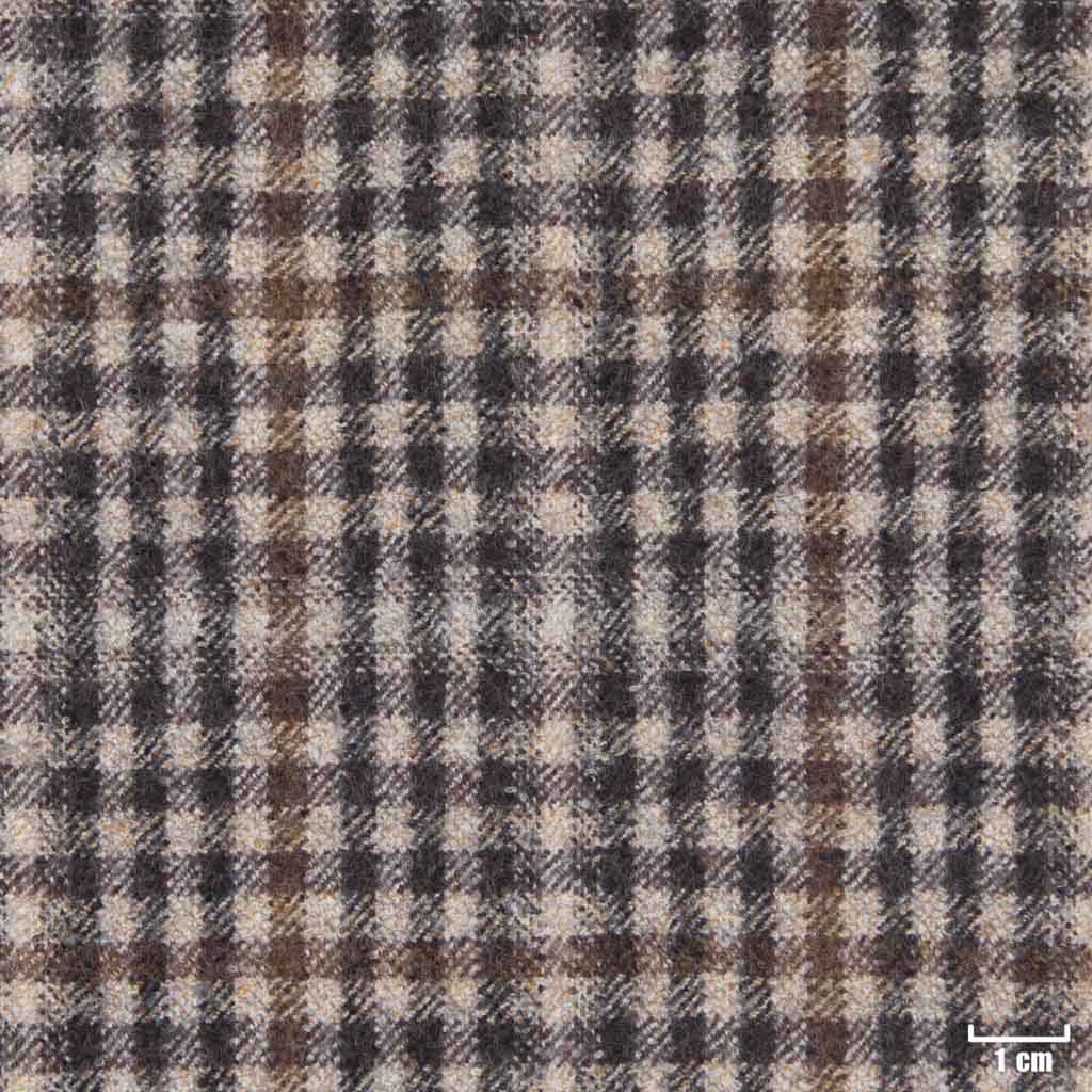 [450723] TAN, MIXED BROWN CHECKS