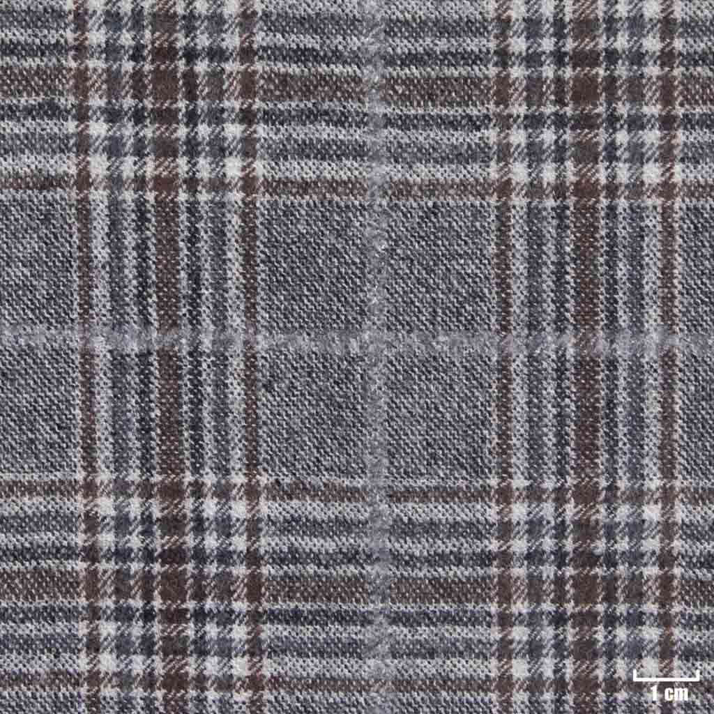 [450733] GREY, MIXED GREY/BROWN CHECKS
