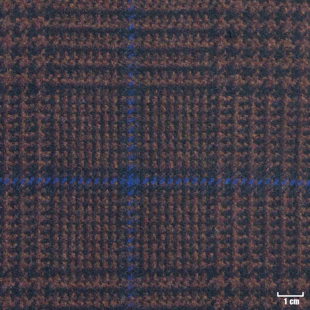 [450801] BROWN, BLUE CHECKS
